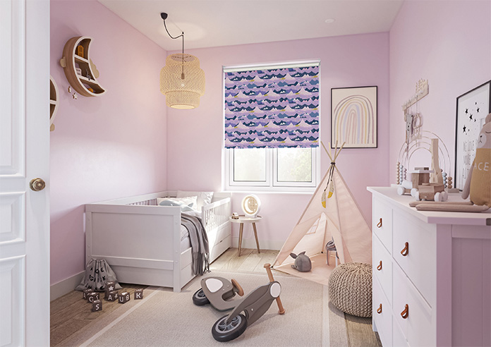Serene Summit, Amethyst - Roller Blind - Image 7